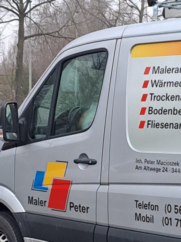 Fahrzeug von Maler Peter